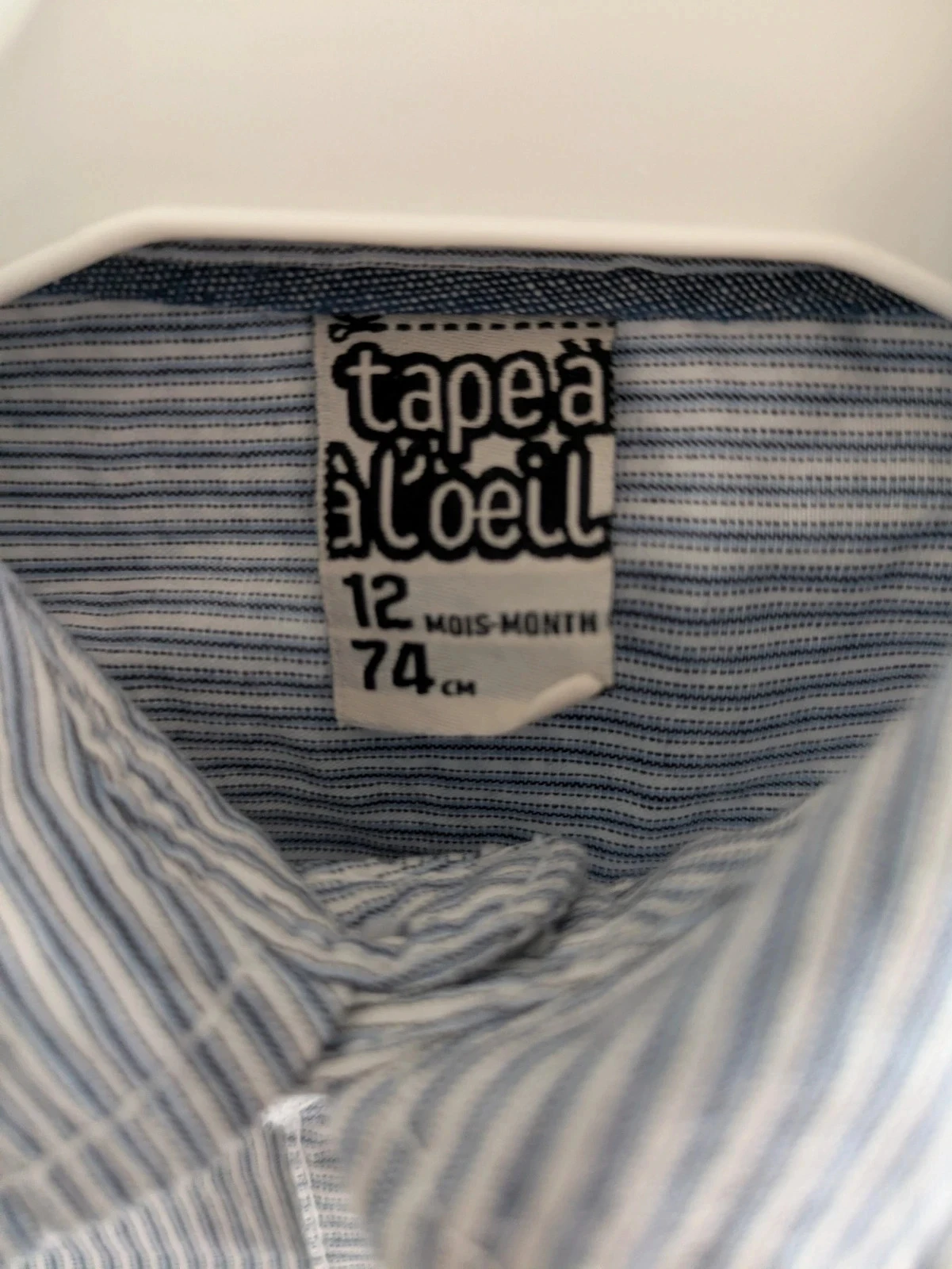 Tape à l'üeil 12-month shirt – photo 3